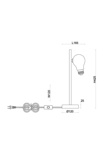 Настольная лампа Freya Evidence FR5372TL-01B