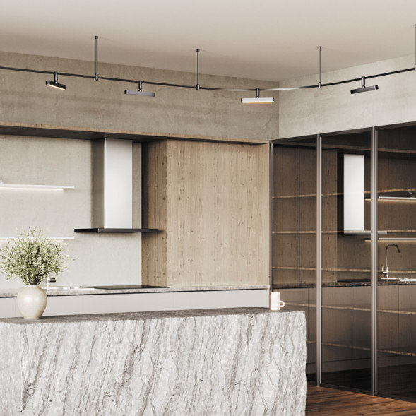 Магнитный трековый светильник Maytoni Technical Basis Rot TR202-1-10W3K-B