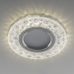 Встраиваемый точечный светильник Elektrostandard 2222 MR16 CL прозрачный