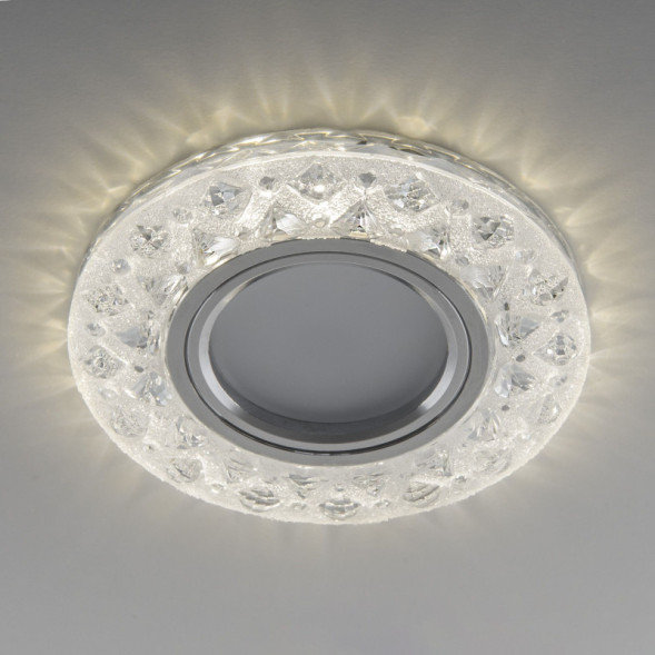 Встраиваемый точечный светильник Elektrostandard 2222 MR16 CL прозрачный