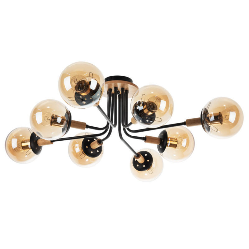 Люстра на штанге ARTE Lamp OXFORD A2716PL-8BK