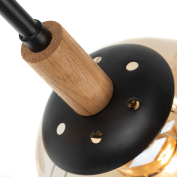 Люстра на штанге ARTE Lamp OXFORD A2716PL-8BK