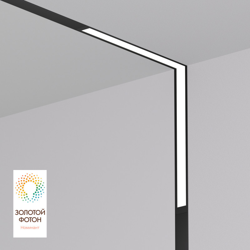 Светодиодный трековый светильник Denkirs SMART LINEAR DK8015-BK