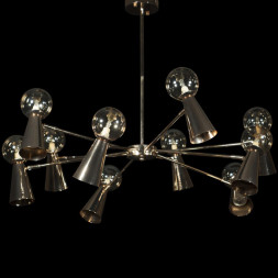 Люстра на штанге LOFT IT Halley 10046/10 Gold