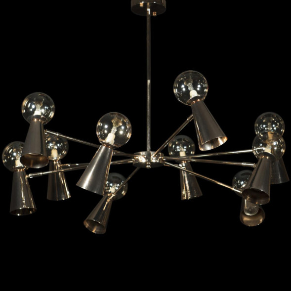 Люстра на штанге LOFT IT Halley 10046/10 Gold