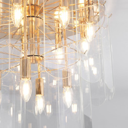 Потолочная люстра Eurosvet 60170 золото CLAIRE