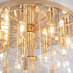 Потолочная люстра Eurosvet 60170 золото CLAIRE