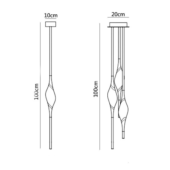 Подвесной светильник ImperiumLoft 249064-60 Pezzo