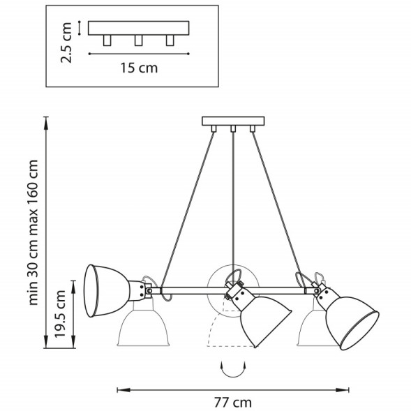 Подвесная люстра Lightstar Acrobata 761160