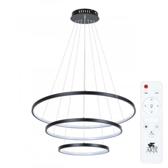 Каскадная люстра ARTE Lamp FRODO A2197SP-3BK
