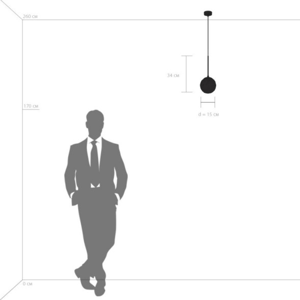 Подвесной светильник Lightstar BARI 815210