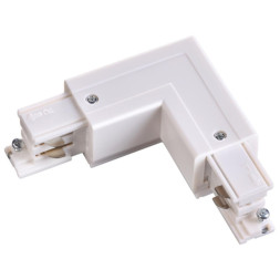 Коннектор для шинопровода Novotech track white 3phase 135062