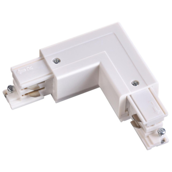 Коннектор для шинопровода Novotech track white 3phase 135062