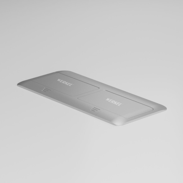 Розетка Werkel W8078065 серебряный