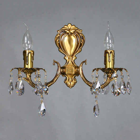 Бра AMBIENTE by BRIZZI Benisa 2226/2 AB Tear Drop
