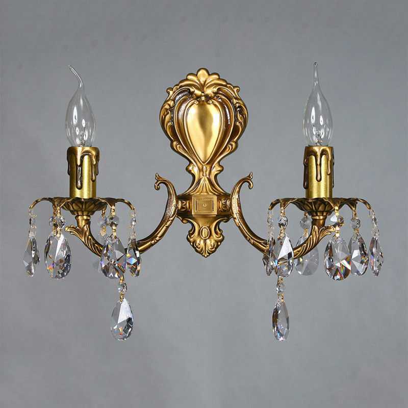 Бра AMBIENTE by BRIZZI Benisa 2226/2 AB Tear Drop
