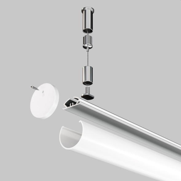 Профиль для светодиодной ленты Maytoni Technical ALM-D30 ALM-D30-S-2M