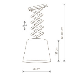 Подвесной светильник Nowodvorski TOSCA 9048