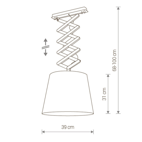 Подвесной светильник Nowodvorski TOSCA 9048