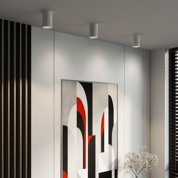 Накладной точечный светильник Elektrostandard 25049/LED 12W 4000К белый