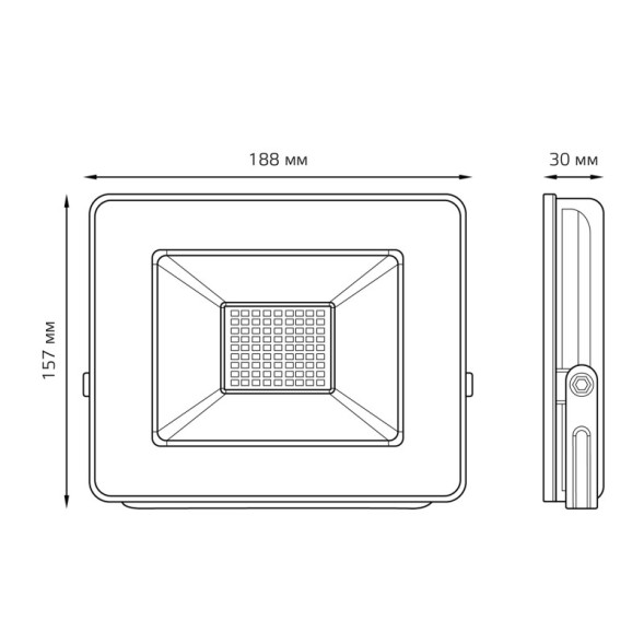 Прожектор Gauss ПРОМО 613100350P