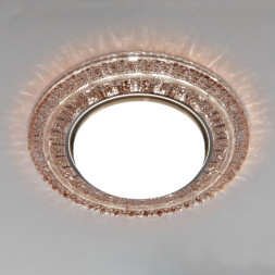 Встраиваемый точечный светильник Elektrostandard 3028 GX53 CF кофе