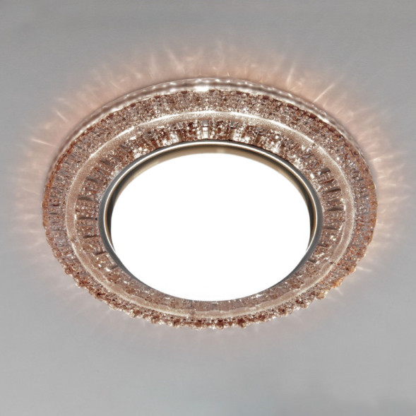 Встраиваемый точечный светильник Elektrostandard 3028 GX53 CF кофе