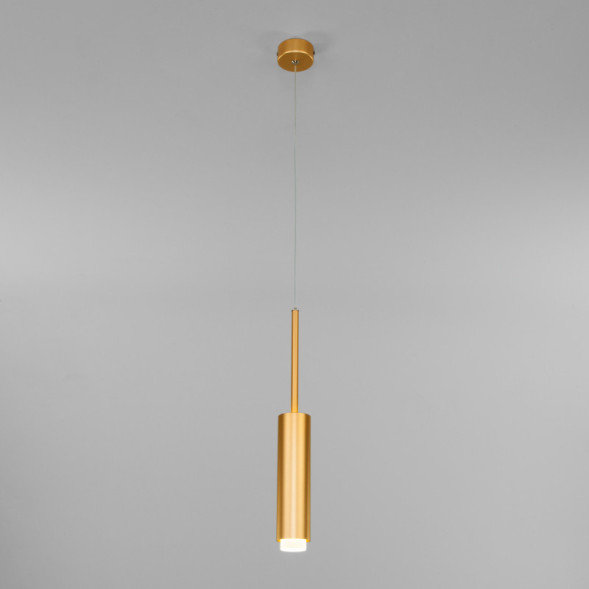 Подвесной светильник Eurosvet Dante 50203/1 LED матовое золото