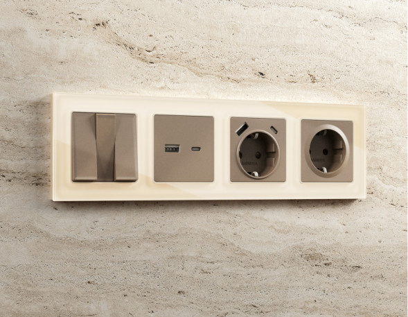 Рамка Ambrella Volt AF330302 ALFA Platos