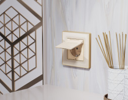 Рамка Ambrella Volt AF580342 ALFA Arctic