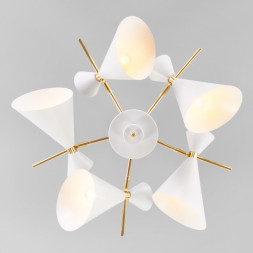 Люстра на штанге Eurosvet Apart 70114/5 белый