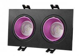 Встраиваемый точечный светильник Denkirs Rodvig DK3072-BK+PI