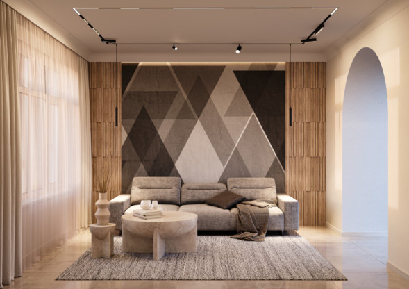 Светодиодный трековый светильник Denkirs SMART LINEAR DK8018-BK