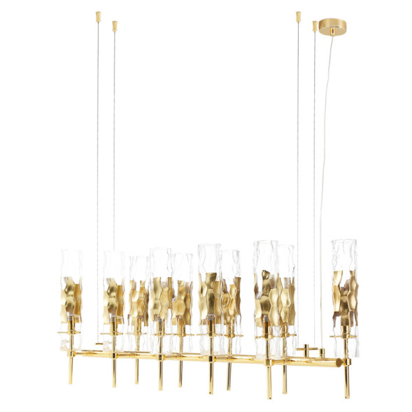 Подвесная люстра Crystal Lux Primavera PRIMAVERA SP10 GOLD