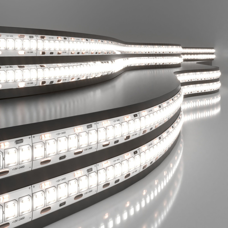 Лента Elektrostandard 2835 12V 240Led 16W IP65 / дневной белый 0W 12V белый (дневной) IP65