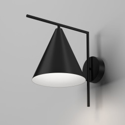 Уличный настенный светильник Elektrostandard Bevel (35184/D) черный bevel