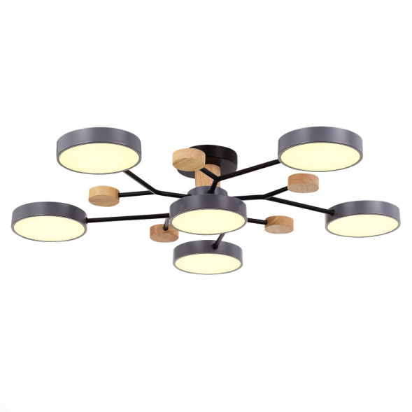 Люстра на штанге Evoluce SLE6006-702-06 FAEMA