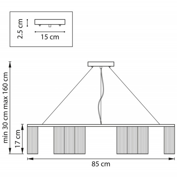 Подвесная люстра Lightstar ROMA 718187