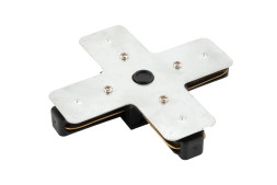 Коннектор для шинопровода Denkirs DK Track Black TR1104-BK