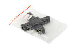 Коннектор для шинопровода Denkirs DK Track Black TR1104-BK