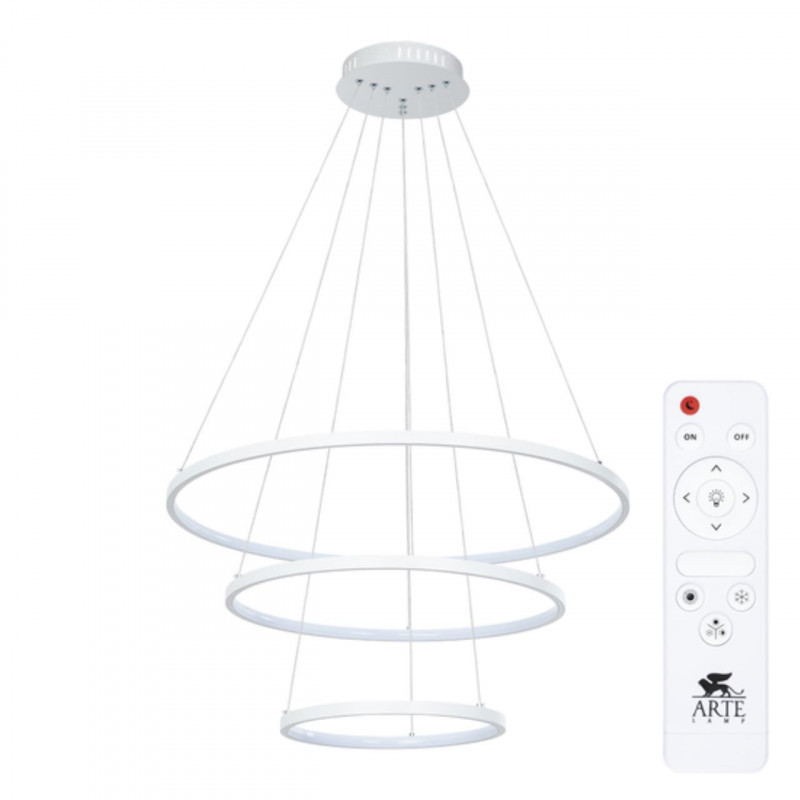 Каскадная люстра ARTE Lamp FRODO A2197SP-3WH