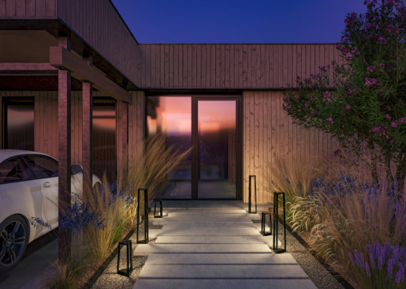 Садово-парковый светильник Maytoni O466FL-L12B3K Luft