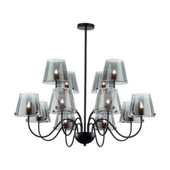 Люстра на штанге LUMION Smoky 6570/12C