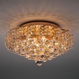 Потолочная люстра Eurosvet Charm 16017/9 золото Strotskis