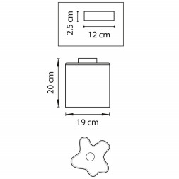 Потолочный светильник Lightstar Nubi 802010