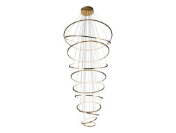 Каскадная люстра Newport 15211N/S brass