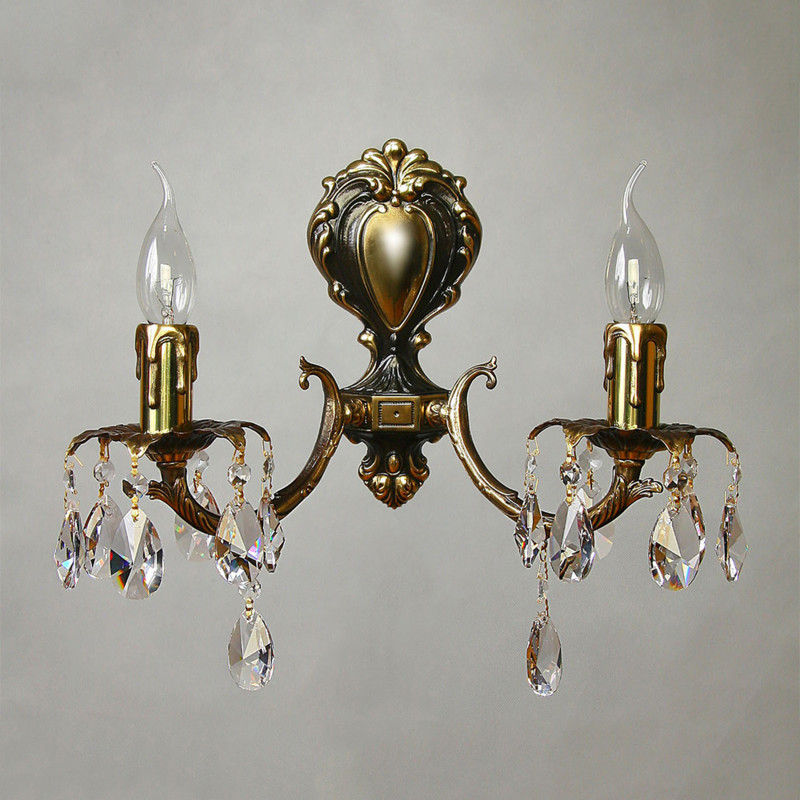 Бра AMBIENTE by BRIZZI Benisa 2226/2 PB Tear Drop