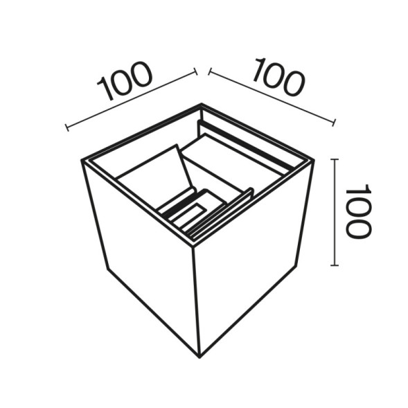 Уличный настенный светильник Maytoni Fulton O572WL-L6GR