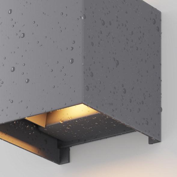 Уличный настенный светильник Maytoni Fulton O572WL-L6GR