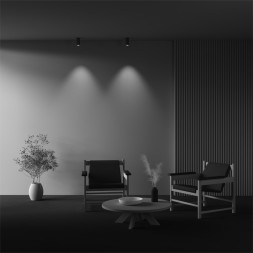 Накладной точечный светильник Maytoni Technical FOCUS LED C056CL-L12W3K-W-BS